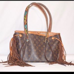 Custom mini neverfull authentic LV